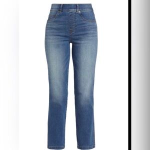 EUC Spanx Everywear Straight Leg Jeans Large
